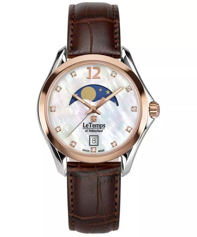 Годинник Жіночий Le Temps Sport Elegance Moon Phase LT1030.49BL52