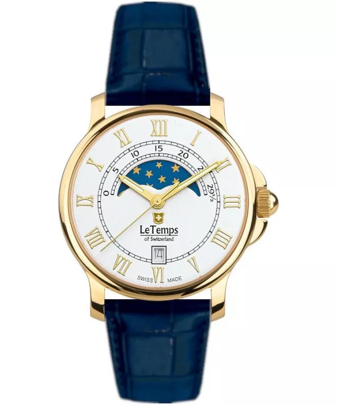 Годинник Жіночий Le Temps Zafira Moon Phase LT1055.53BL63