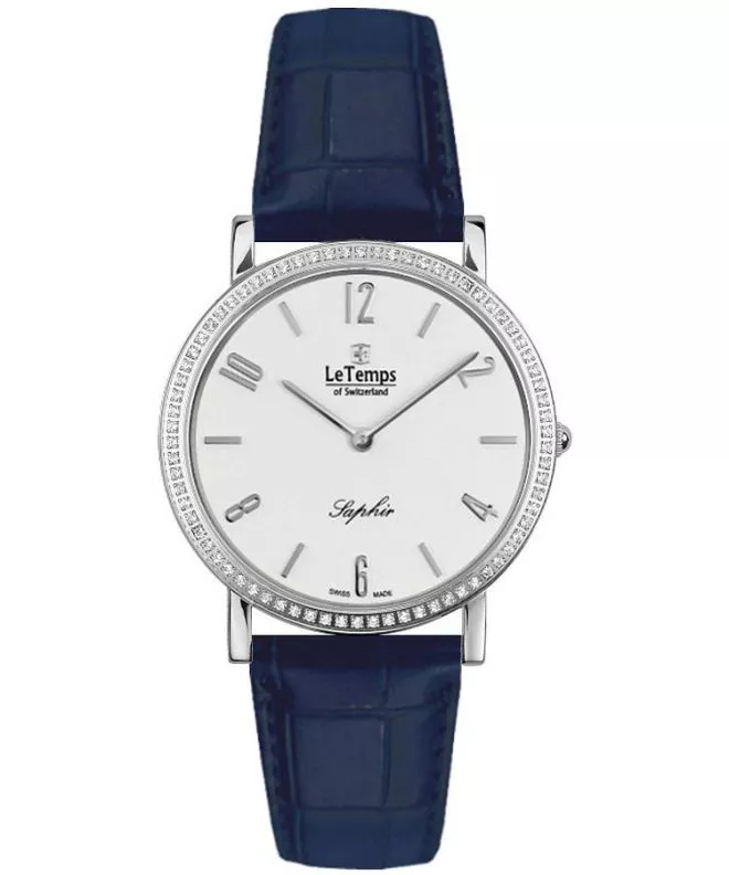 Годинник Жіночий Le Temps Zafira Slim Swarovski LT1086.01BL03