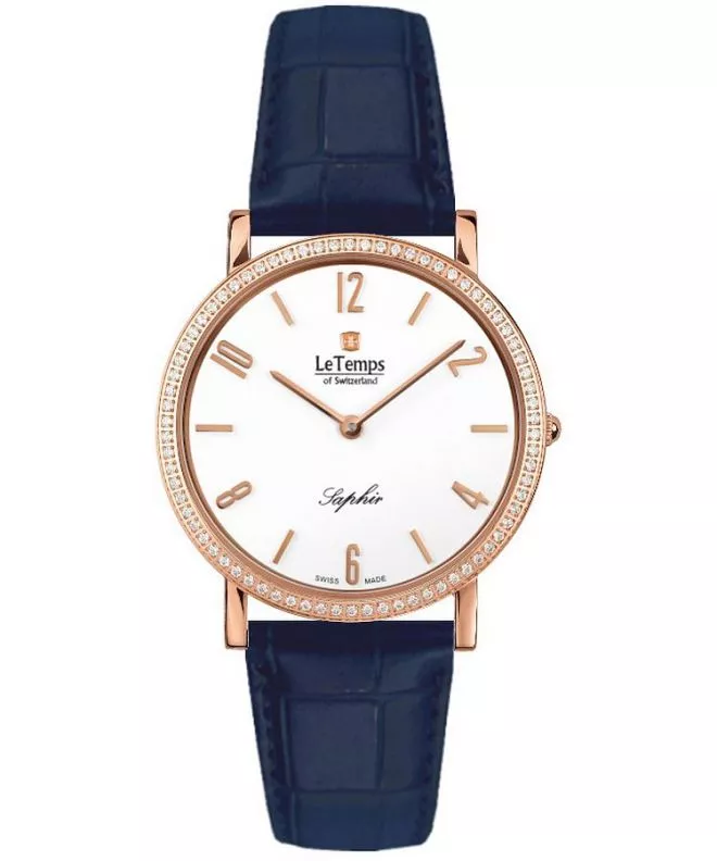 Годинник Жіночий Le Temps Zafira Slim Swarovski LT1086.51BL53