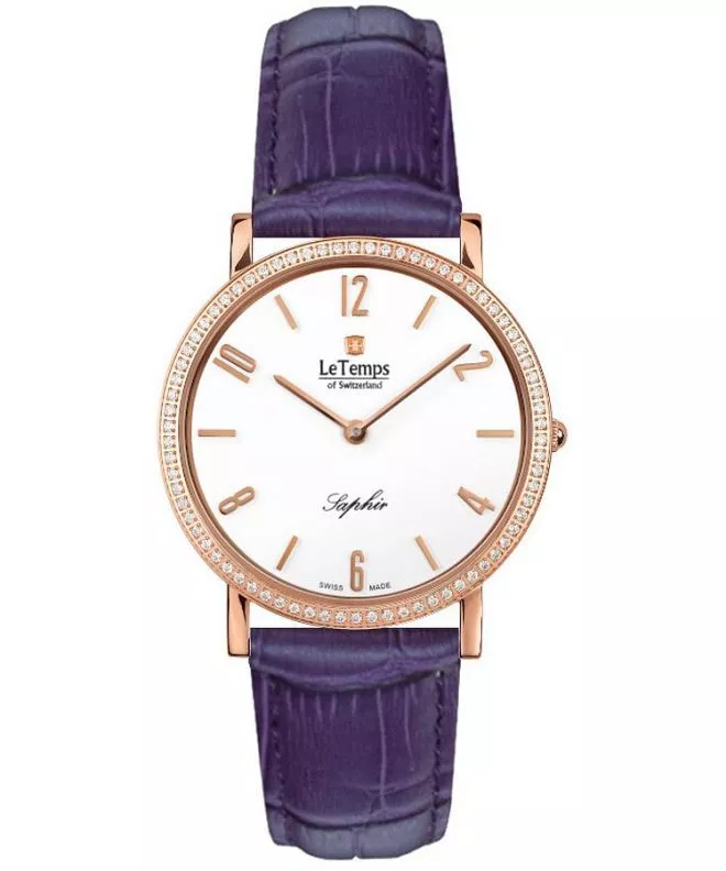 Годинник Жіночий Le Temps Zafira Slim Swarovski LT1086.51BL59