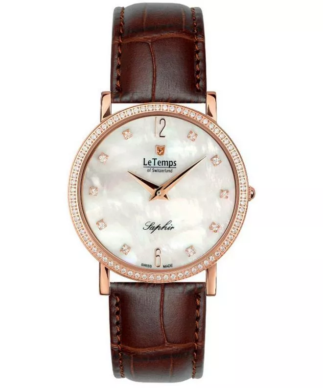 Годинник Жіночий Le Temps Zafira Slim Swarovski LT1086.55BL52