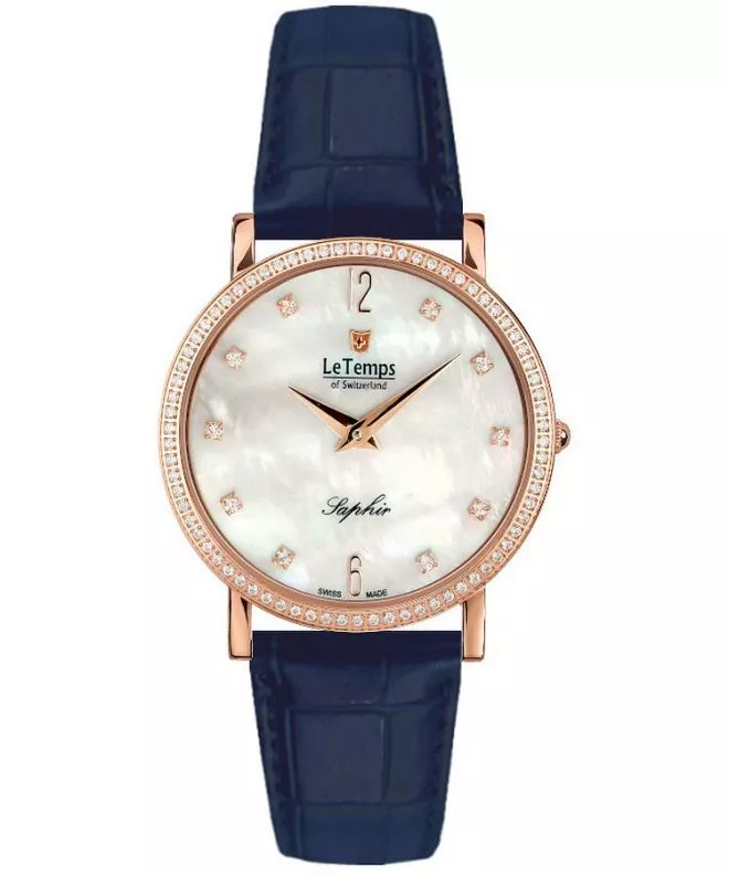 Годинник Жіночий Le Temps Zafira Slim Swarovski LT1086.55BL53