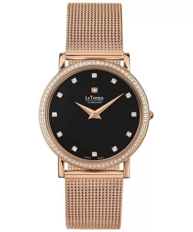 Годинник Жіночий Le Temps Zafira Slim Swarovski LT1086.56BD02