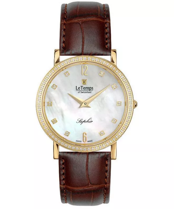 Годинник Жіночий Le Temps Zafira Slim Swarovski LT1086.65BL62