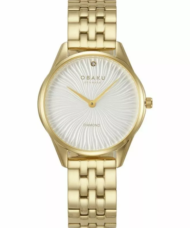 Годинник Жіночий Obaku Diamond V297LXGISG