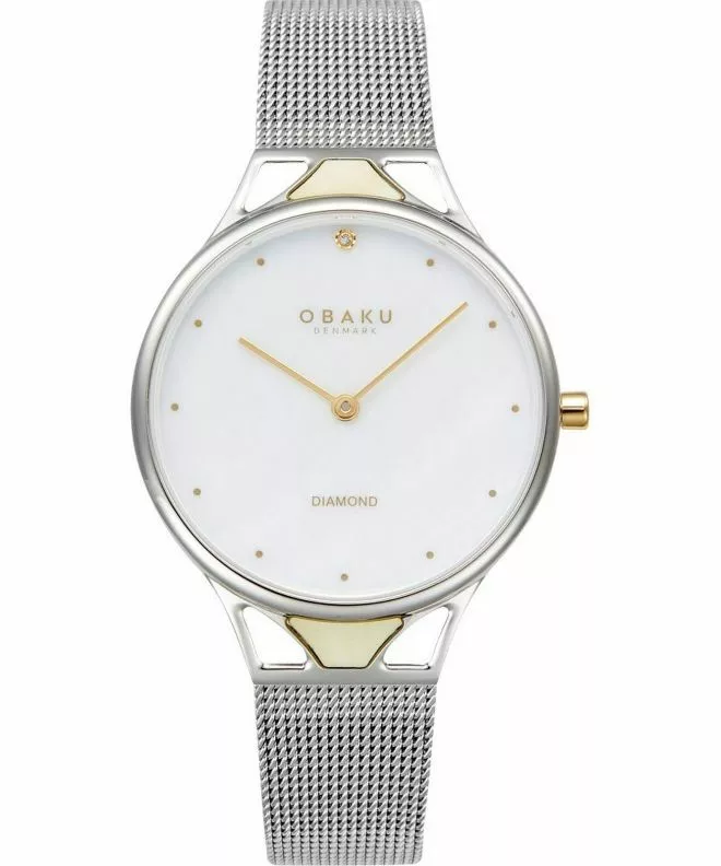 Годинник Жіночий Obaku Diamond V302LXCWMC