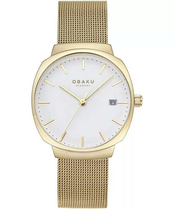 Годинник Жіночий Obaku Felt Lille Gold V273LDGWMG