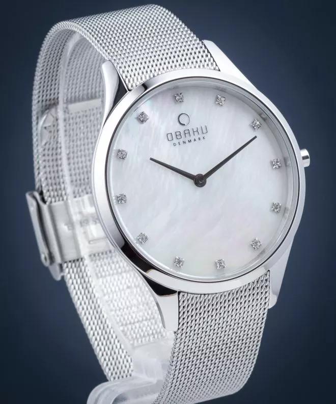 Годинник Жіночий Obaku Fin Steel V217LXCWMC