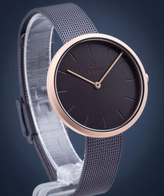 Годинник Жіночий Obaku Hassel Lille Walnut V219LXVNMN