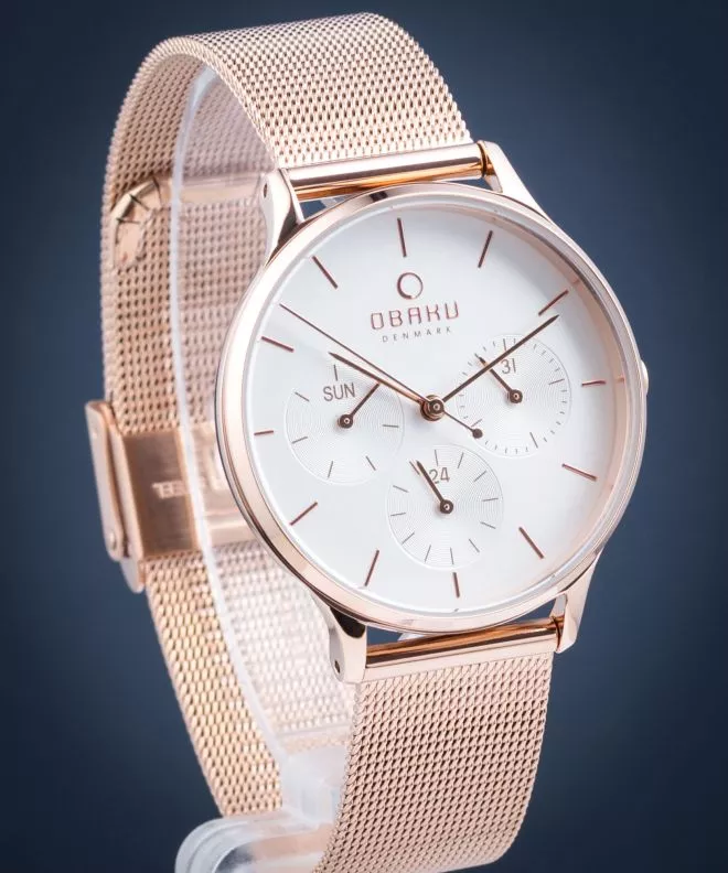Годинник Жіночий Obaku Lind Rose V212LMVIMV