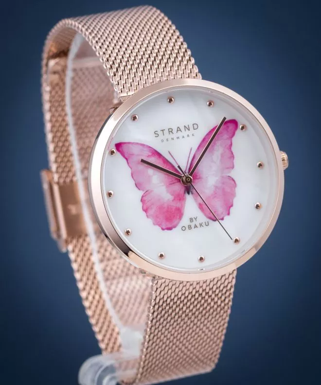 Годинник Жіночий Strand by Obaku Butterfly S700LXVWMV-DBP