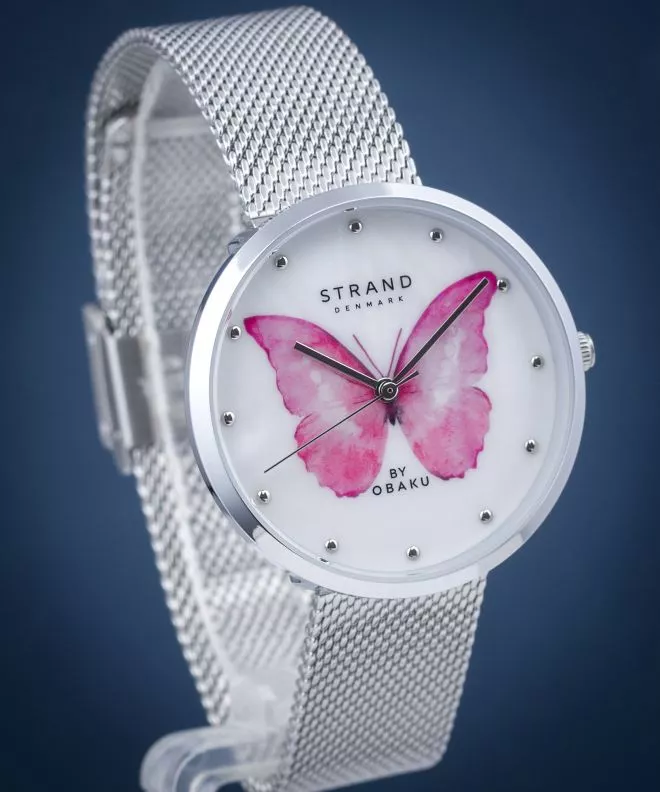 Годинник Жіночий Strand by Obaku Butterfly S700LXCWMC-DBP