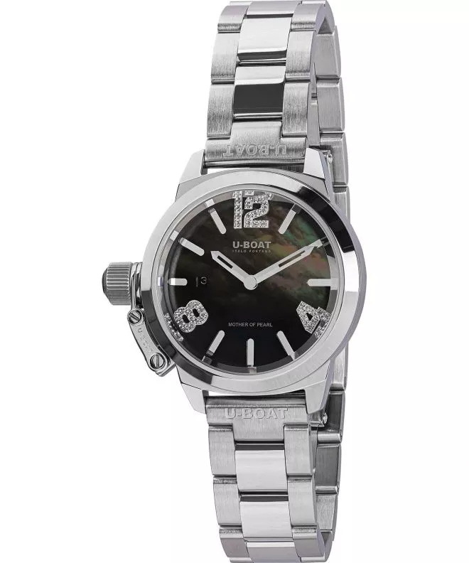 Годинник Жіночий U-Boat Classico Lady 30mm Black 8899