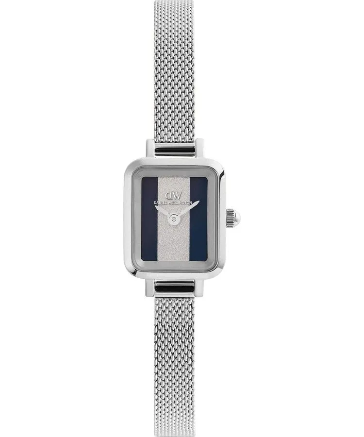 Годинник Жіночий Daniel Wellington Quadro Mini Sterling Glasgow Silver 15mm DW00100960