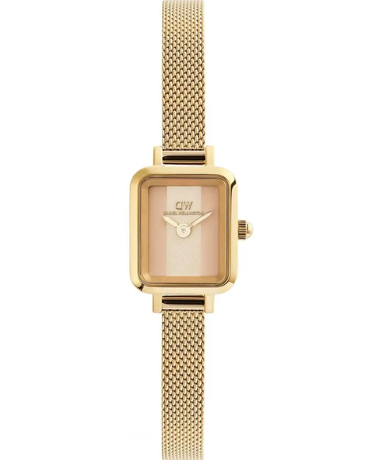 Годинник Жіночий Daniel Wellington Quadro Mini Evergold Conwy Gold 15mm DW00100961