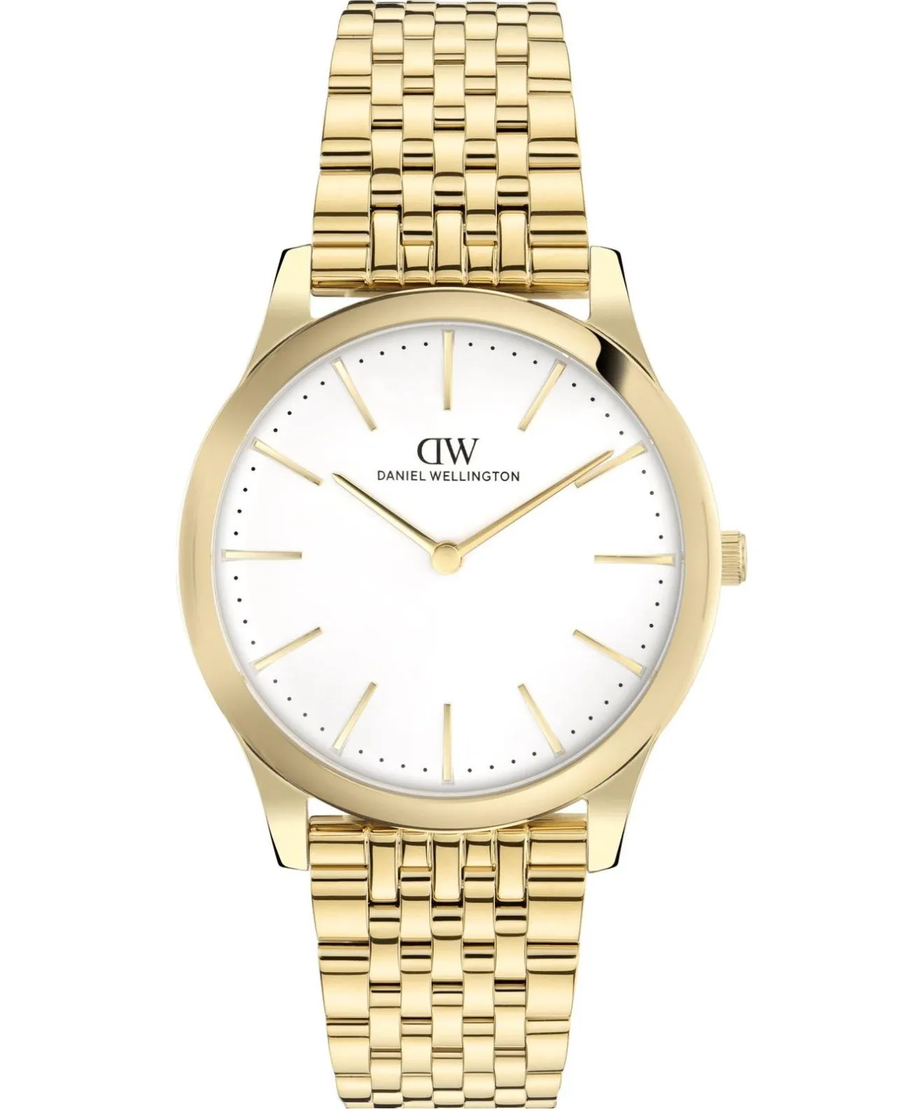 Годинник Чоловічий Daniel Wellington Pathfinder 7-Link Frost-White Gold 39mm DW00100979