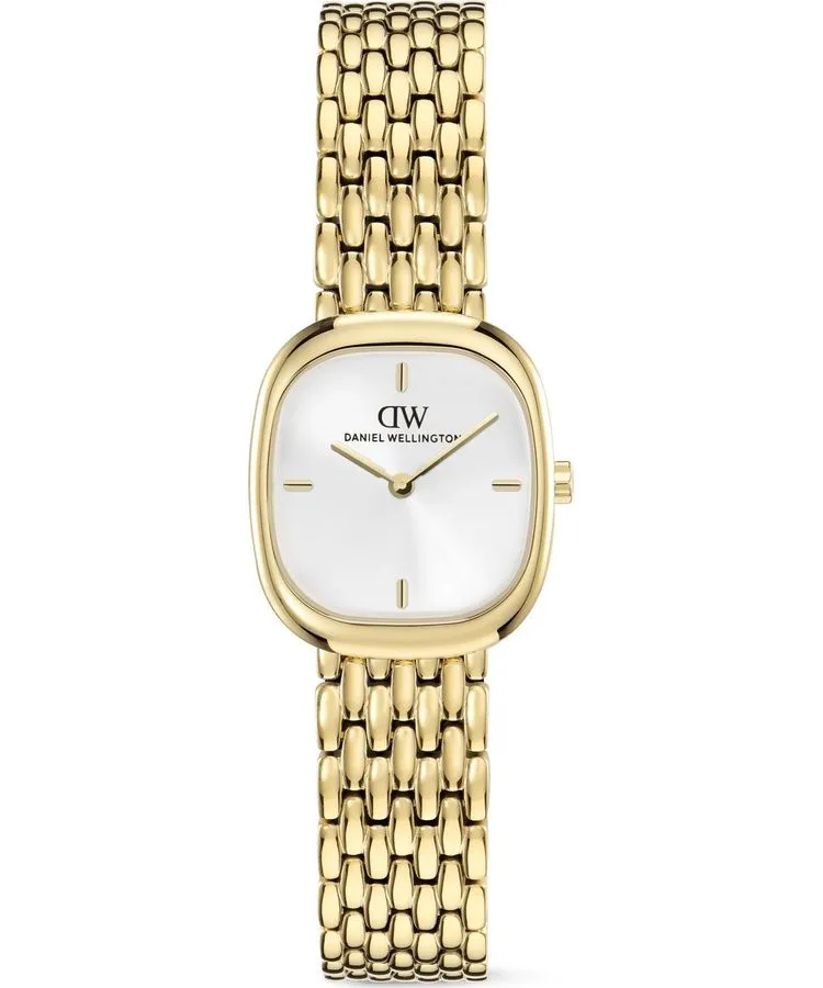 Годинник Жіночий Daniel Wellington Corta White Grain-Link Gold 24mm DW00100993