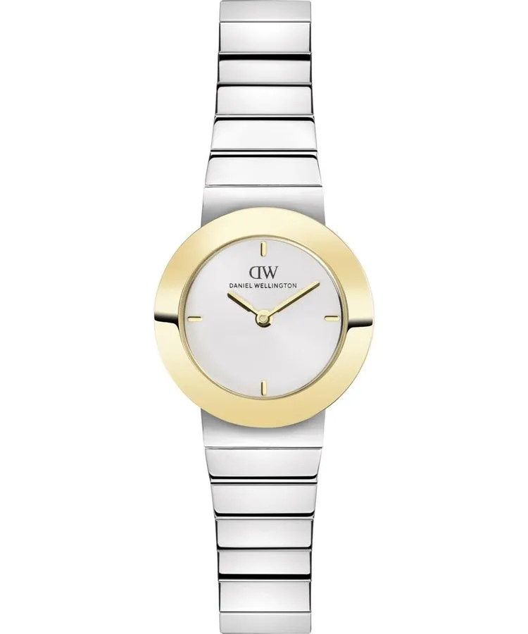 Годинник Жіночий Daniel Wellington Stella Piano-Link White Two-Tone 24mm DW00100998