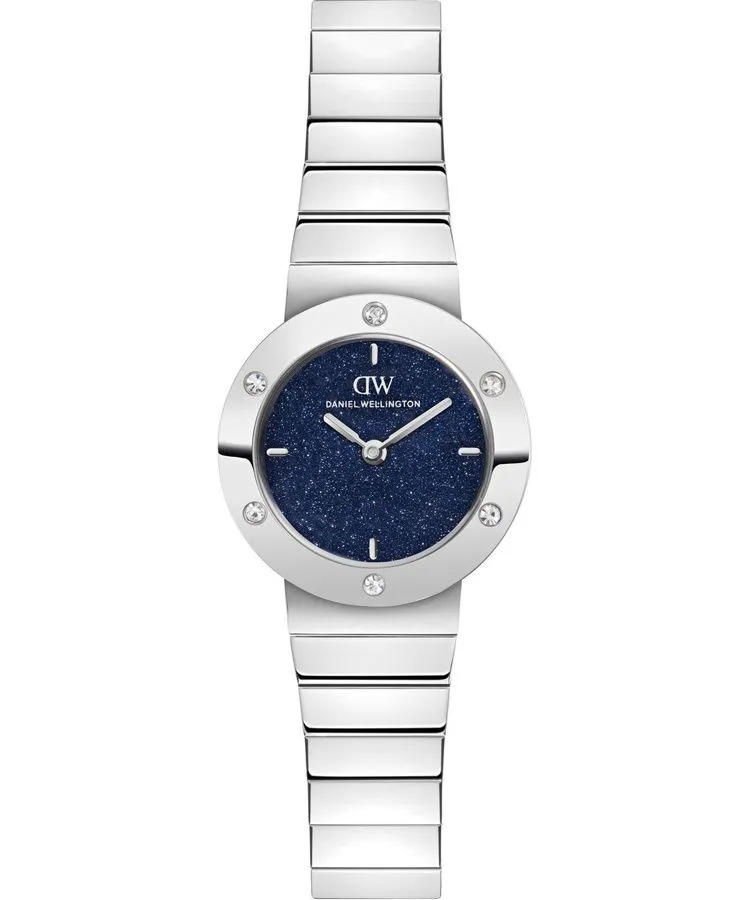 Годинник Жіночий Daniel Wellington Stella Piano-Link Crystal Blue-Sandstone Silver 24mm DW00101000