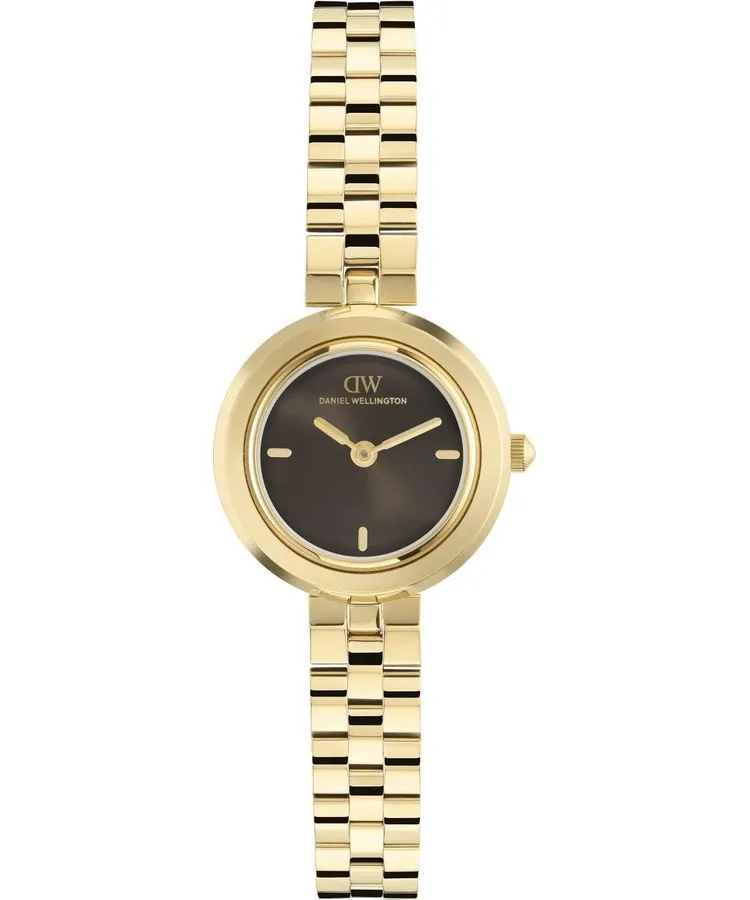Годинник Жіночий Daniel Wellington Aurea 3-Link Amber Gold 25mm DW00101002