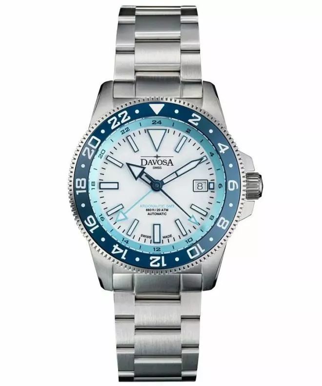 Годинник Чоловічий Davosa Argonautic World Traveller Automatic 161.542.40