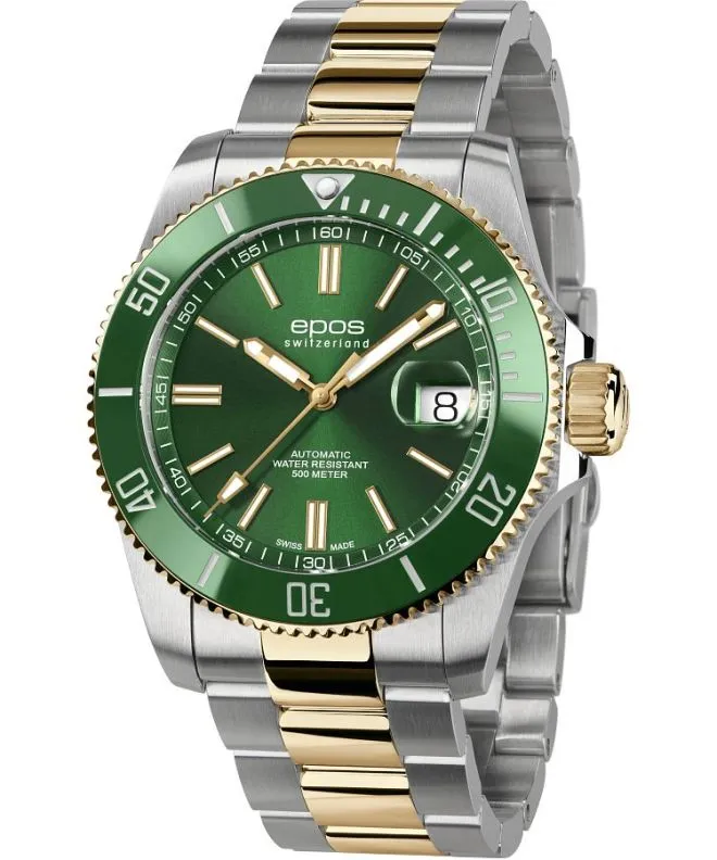 Годинник Чоловічий Epos 3504 Diver Automatic 3504.131.43.13.42