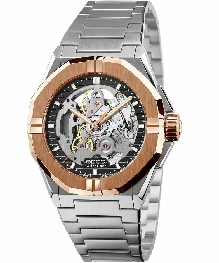 Годинник Чоловічий Epos Sport Skeleton Automatic 3506.139.34.15.30