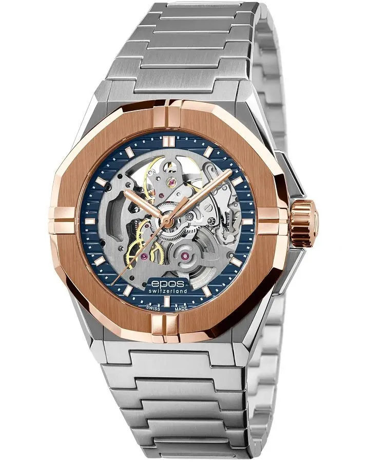 Годинник Чоловічий Epos Sport Skeleton Automatic 3506.139.34.16.30