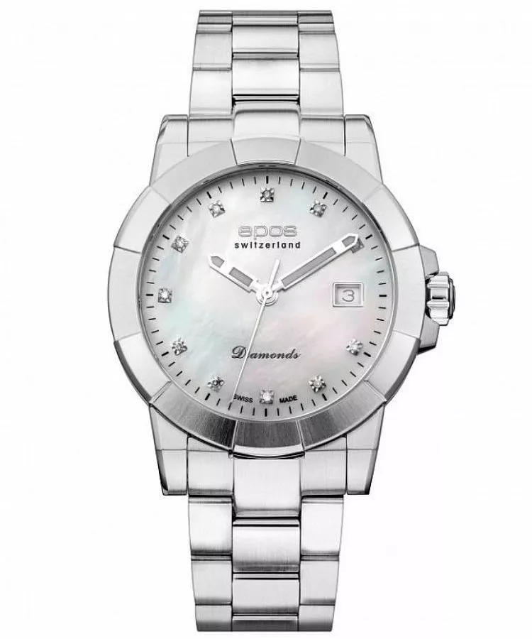Годинник Жіночий Epos Quartz Lady Diamond 8001.700.20.80.30