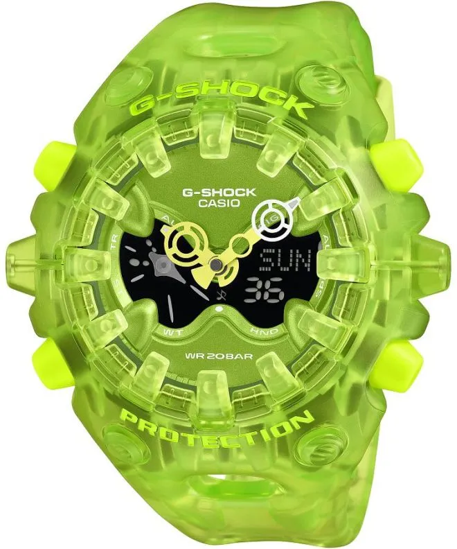 Годинник для Жінок і Чоловіків G-SHOCK GA-V01 Series Big Case Transparent GA-V01SKE-3AER