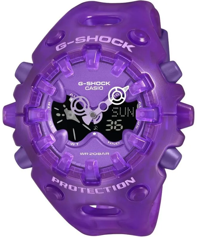 Годинник для Жінок і Чоловіків G-SHOCK GA-V01 Series Big Case Transparent GA-V01SKE-6AER