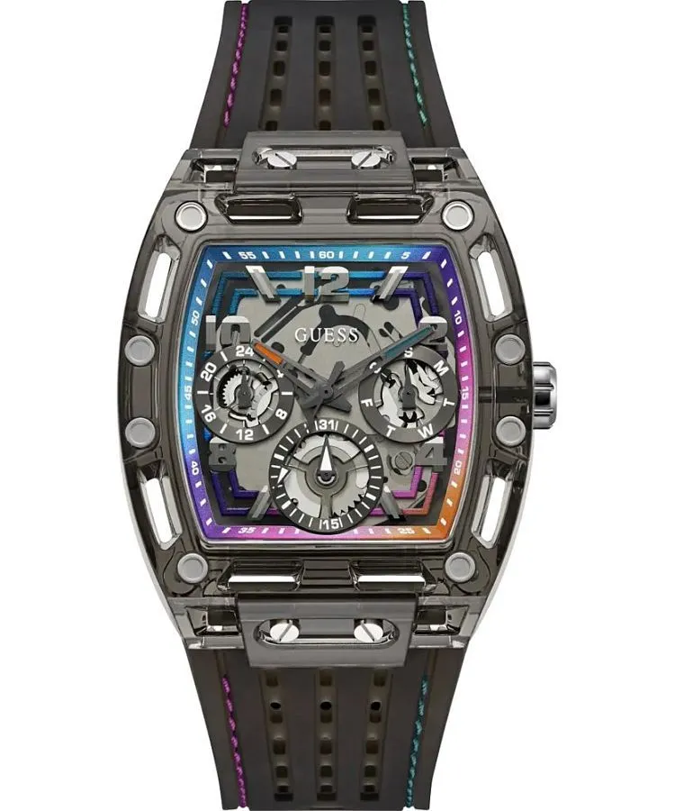 Годинник Чоловічий Guess Trend Phoenix Skeleton GW0499G14