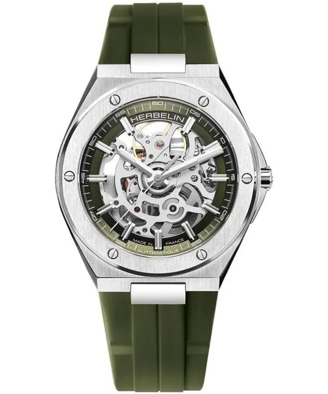 Годинник Чоловічий Herbelin Cap Camarat Automatic Skeleton 1645SQ116CK