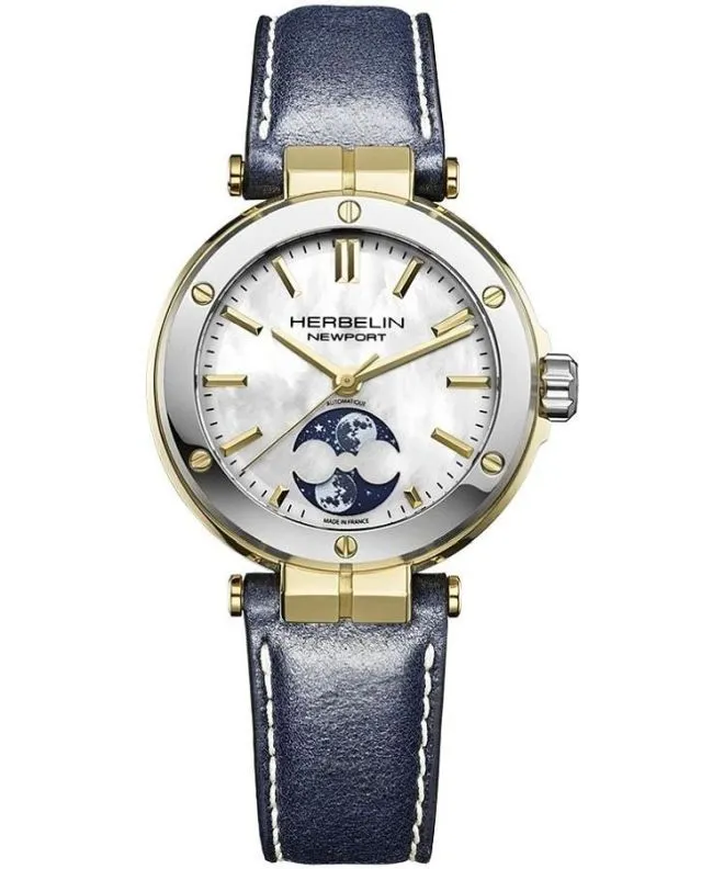 Годинник Жіночий Herbelin Newport Moonphase Automatic 2879T1N19BL