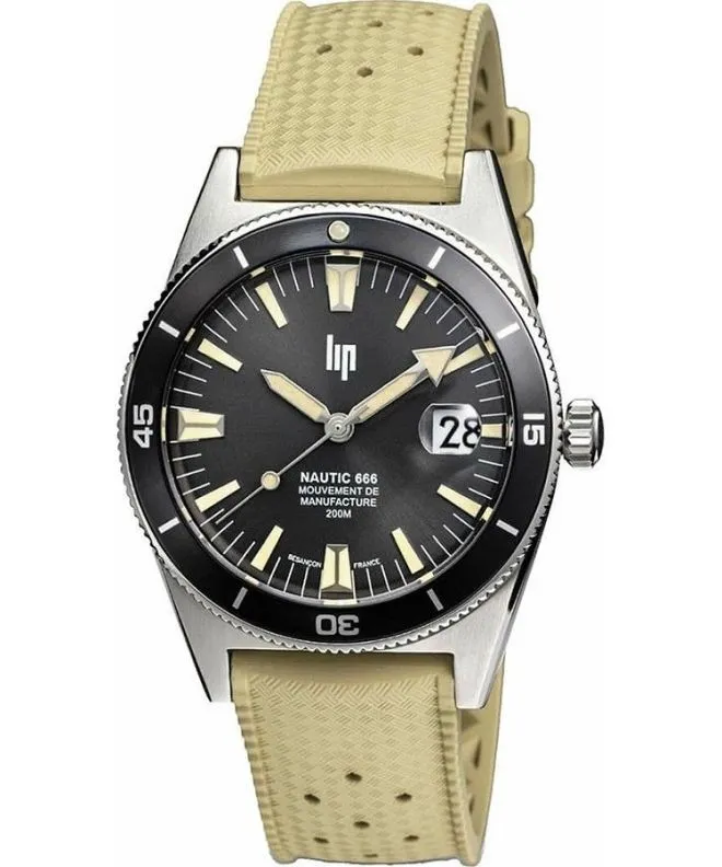 Годинник для Жінок і Чоловіків Lip Manufacture Nautic 666 Manufacture Automatic 676054