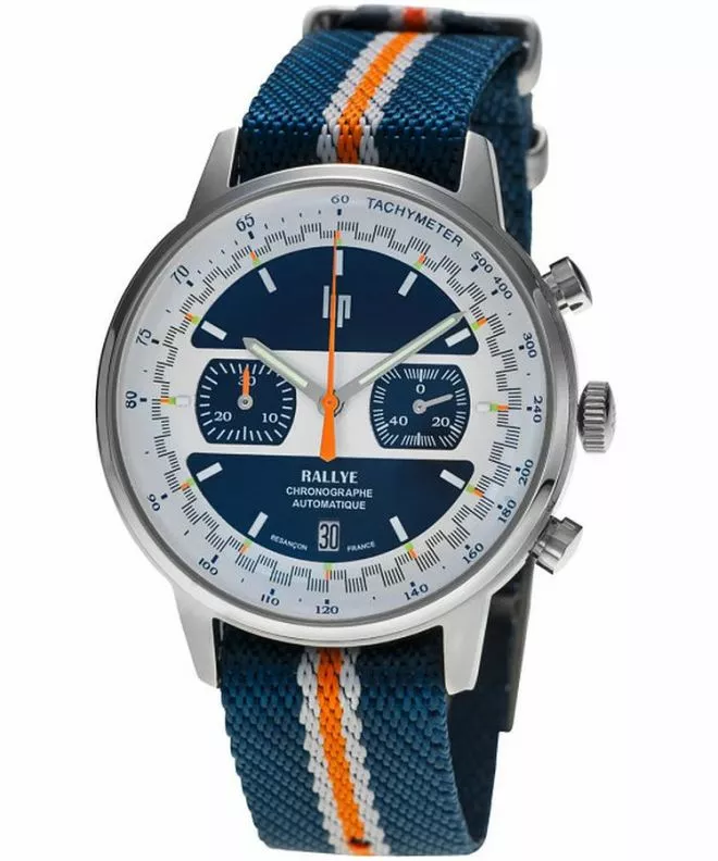 Годинник для Жінок і Чоловіків Lip Rallye Jacquard Automatic Chronograph Limited Edition 671823