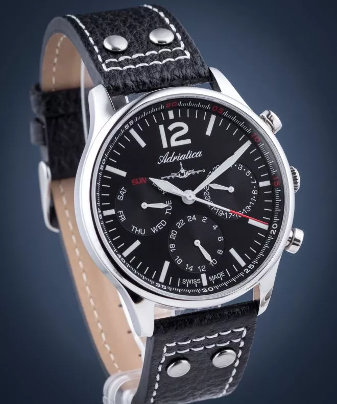 Годинник Чоловічий Adriatica Aviator A8268.5254QF