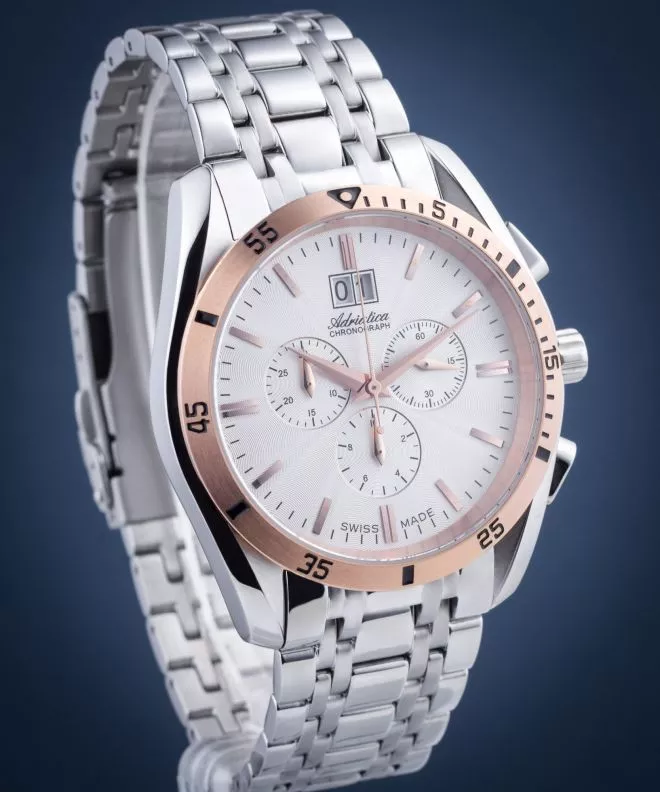 Годинник Чоловічий Adriatica Chronograf A8202.R113CH