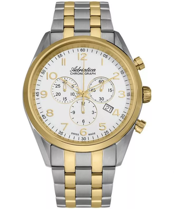Годинник Чоловічий Adriatica Chronograph A8204.2123CH