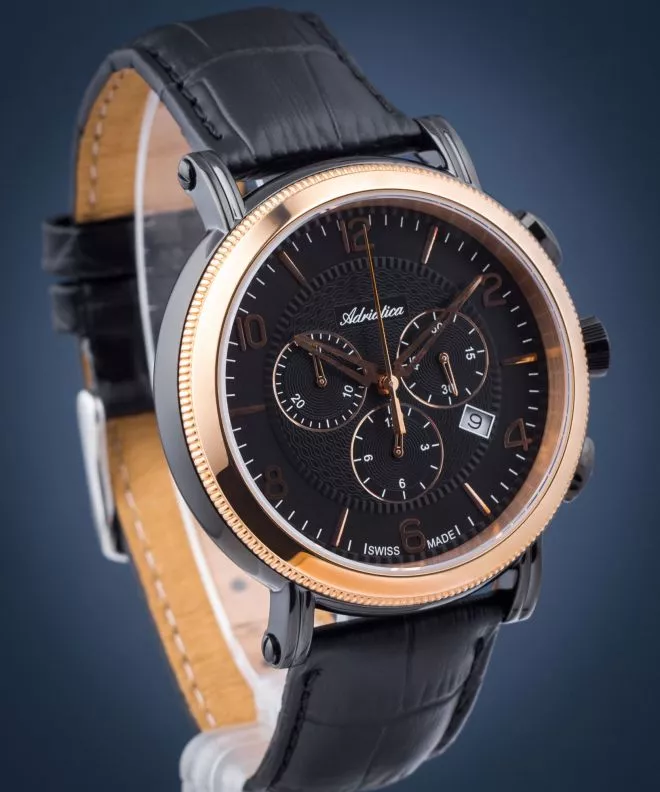 Годинник Чоловічий Adriatica Chronograph A8294.K254CH