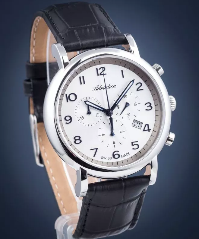 Годинник Чоловічий Adriatica Chronograph A8297.52B3CH