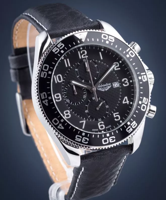 Годинник Чоловічий Adriatica Classic Chronograph A1147.5224CH