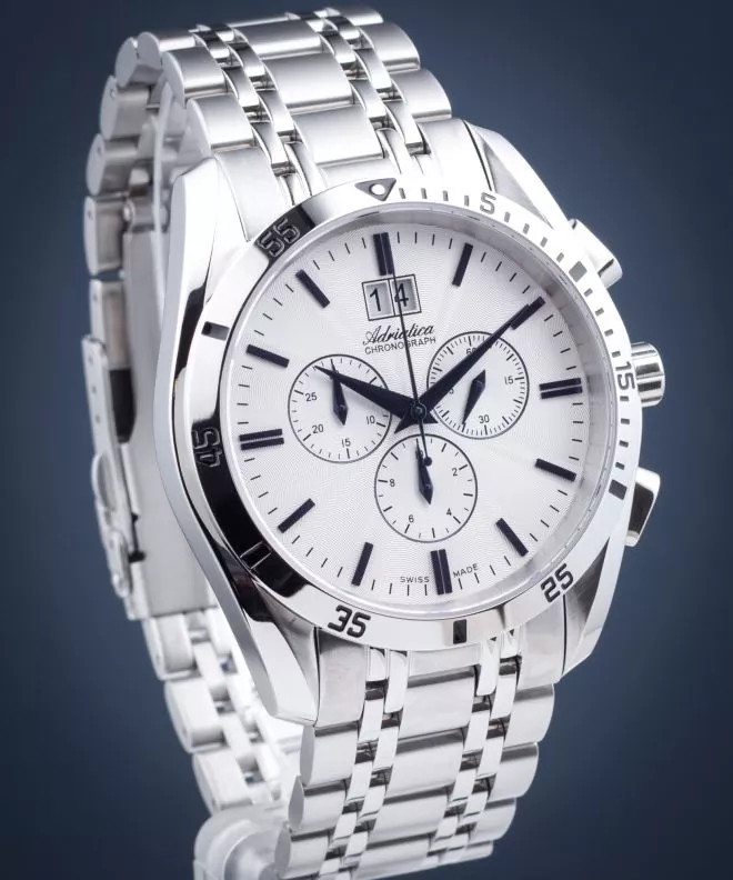 Годинник Чоловічий Adriatica Chronograph A8202.51B3CH