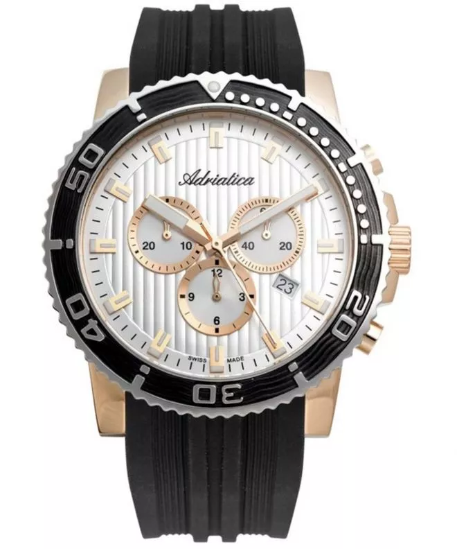 Годинник Чоловічий Adriatica Classic Chronograph A1127.R213CH