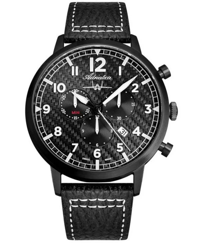 Годинник Чоловічий Adriatica Classic Chronograph A8261.B224CH