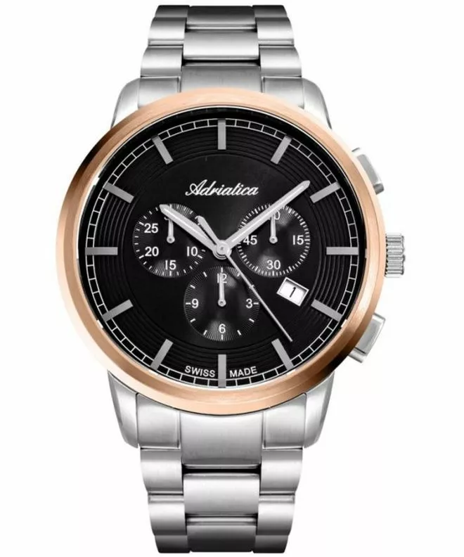 Годинник Чоловічий Adriatica Classic Chronograph A8307.R114CH