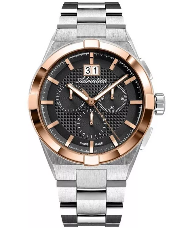 Годинник Чоловічий Adriatica Classic Chronograph A8336.R116CH