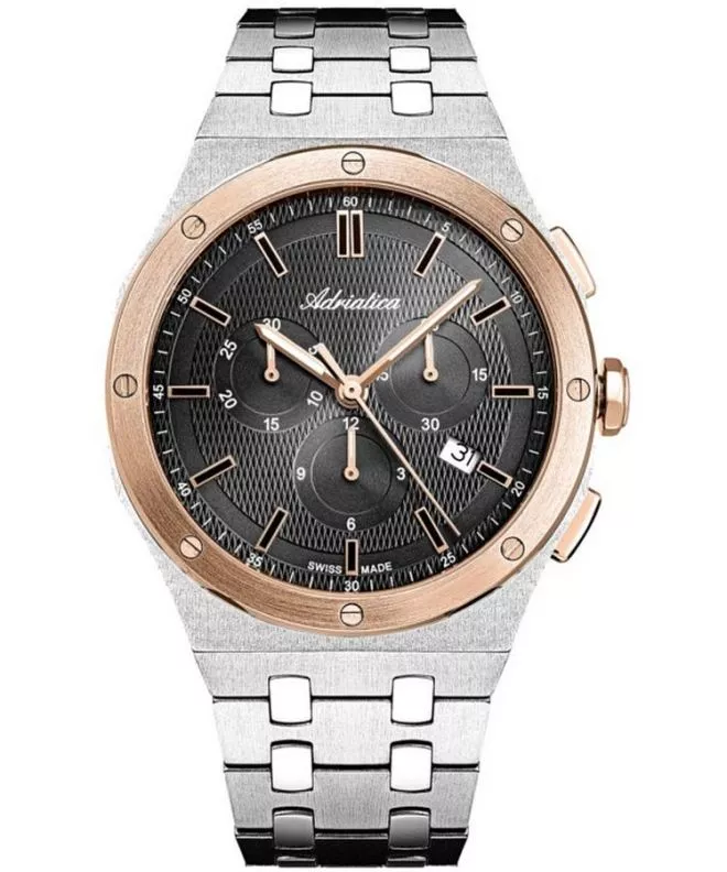 Годинник Чоловічий Adriatica Classic Chronograph A8337.R116CH