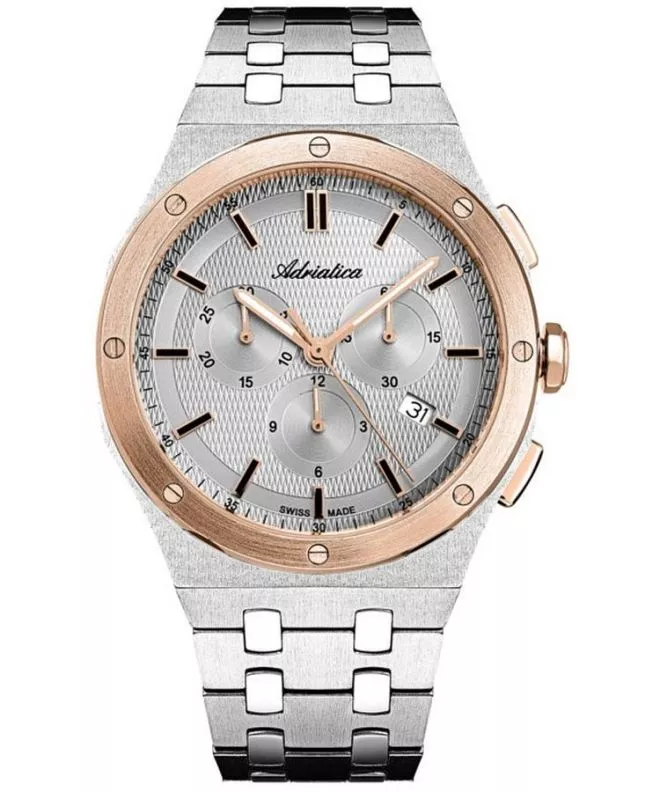 Годинник Чоловічий Adriatica Classic Chronograph A8337.R117CH